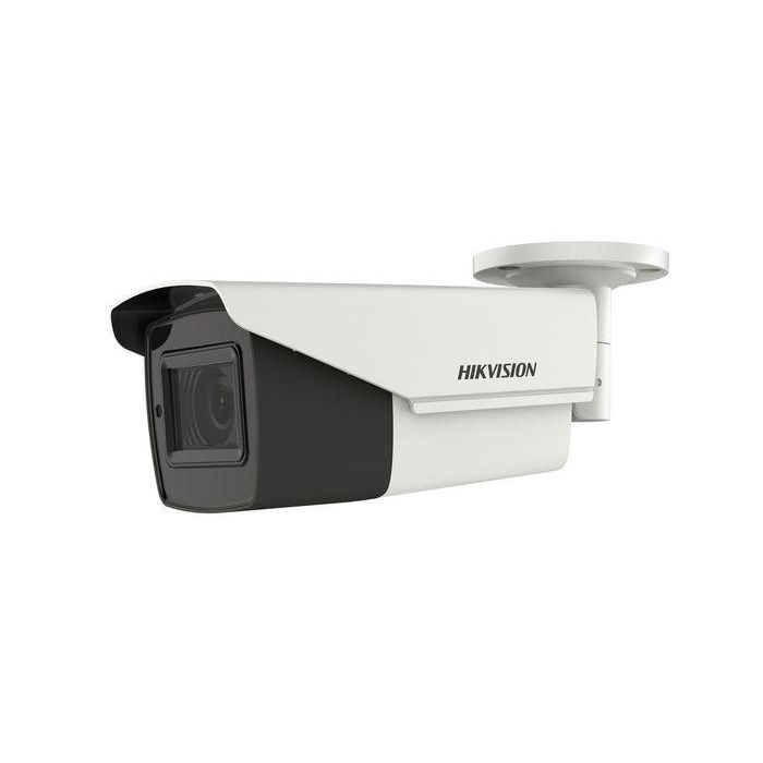 Hikvision Cámara HD Bullet 5MP 2.7-13.5mm IR80 WDR IP67 12/24V 4 en 1 Pro Series
