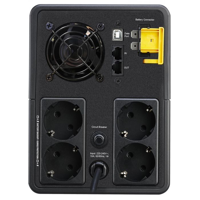 APC BX2200MI-GR UPS Línea Interactiva 1200W 2200VA Torre con 4 Salidas Schuko y USB 1 APC BX2200MI-GR UPS Línea Interactiva 1200W 2200VA Torre con 4 Salidas Schuko y USB 1