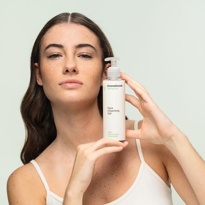 Gel Limpiador Facial CBD Zenpure InnovaGoods 200 ml 7 Gel Limpiador Facial CBD Zenpure InnovaGoods 200 ml 7