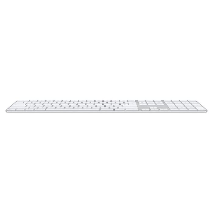 Apple Teclado Magic Keyboard Inalámbrico Touch, QWERTY Español, Blanco, USB Tipo C + Bluetooth, Compatible con Mac OS 1