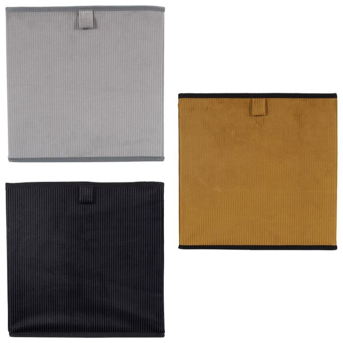 Home Deco Factory Cesta Orden Giulia 30x30 cm - Colección Essentiel 2