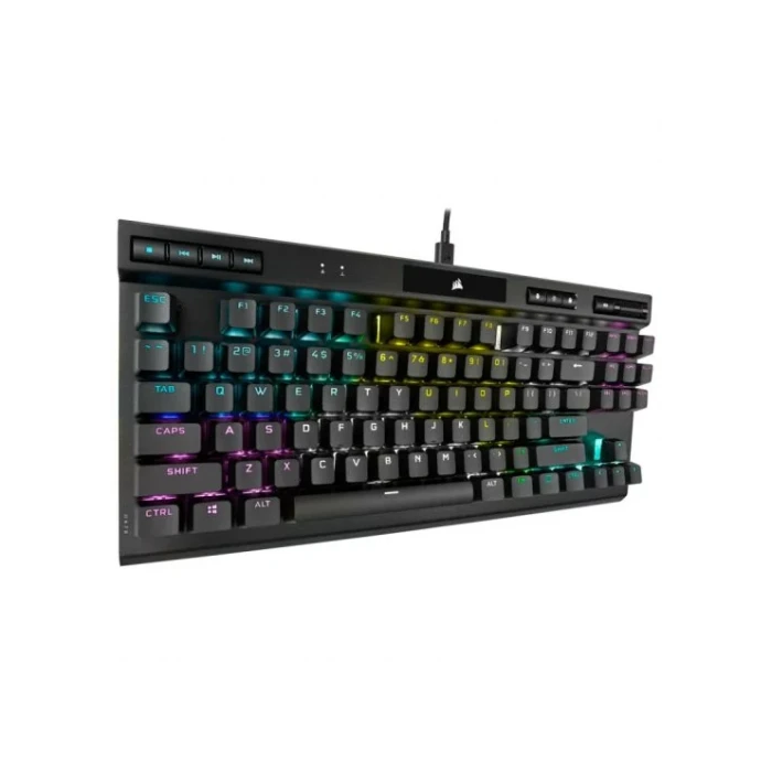 Trust 25227 Bundle 3 en 1 Teclado TKL Inalámbrico Ratón y Alfombrilla Gaming Español Negro 3