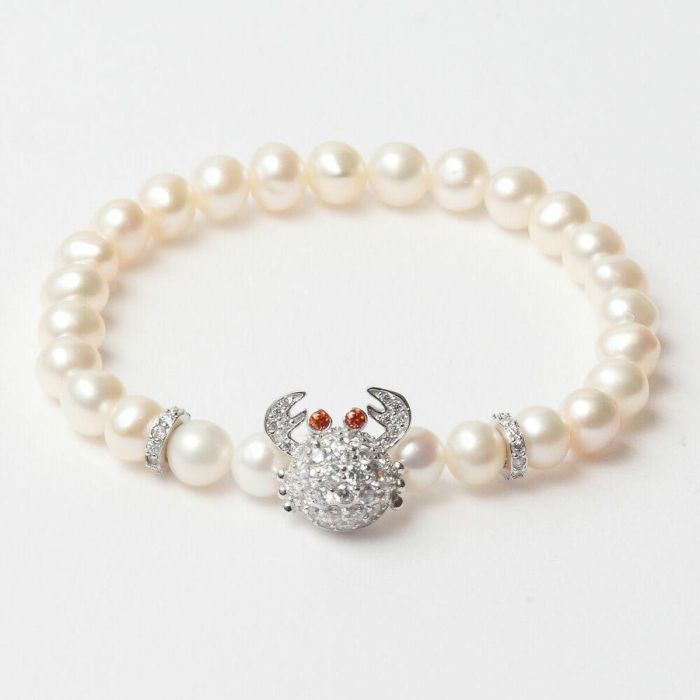 Pulsera Mujer Lancaster JLA-BR-CRAB-1-WH 16 mm Pulsera Mujer Lancaster JLA-BR-CRAB-1-WH 16 mm
