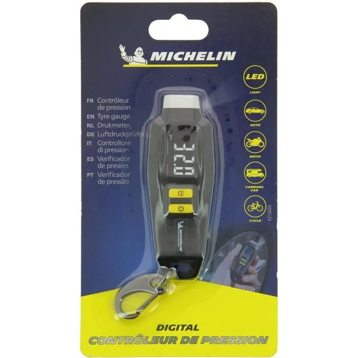 Michelin 9525 Controlador de Presión Digital de 0,05 bares a 7 bares Precisión 0,05 bares 3