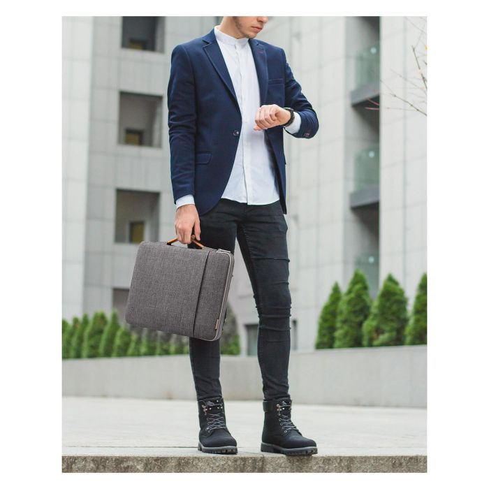 inateck Laptoptasche 16" Zubehörtasche LB02006/S1 grau 2