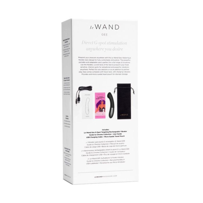 Vibrador Punto G Le Wand Negro 5 Vibrador Punto G Le Wand Negro 5