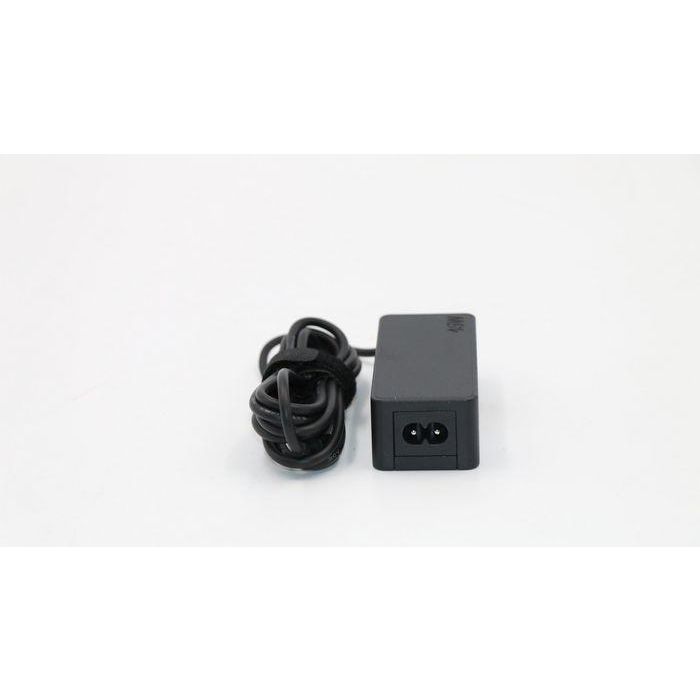 Lenovo Notebook power adapter with 45W output, supports 20V, 15V, 9V, and 5V voltages, 2-pin design, worldwide compatibility. 5 Lenovo Notebook power adapter with 45W output, supports 20V, 15V, 9V, and 5V voltages, 2-pin design, worldwide compatibility. 5