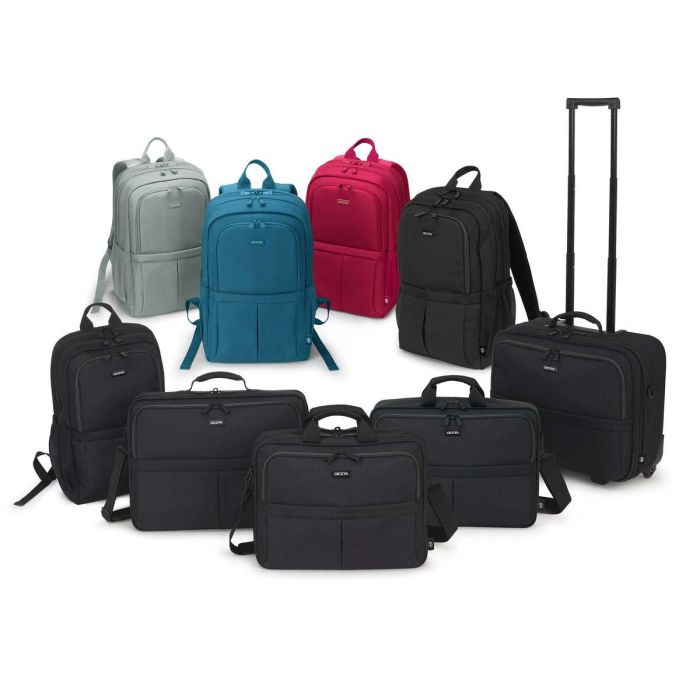 Maletín para Portátil Dicota D31439-RPET Negro 15,6'' 4 Maletín para Portátil Dicota D31439-RPET Negro 15,6'' 4