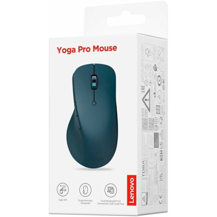 Ratón Lenovo GY51P14335 Azul Negro Turquesa 2400 dpi 7 Ratón Lenovo GY51P14335 Azul Negro Turquesa 2400 dpi 7