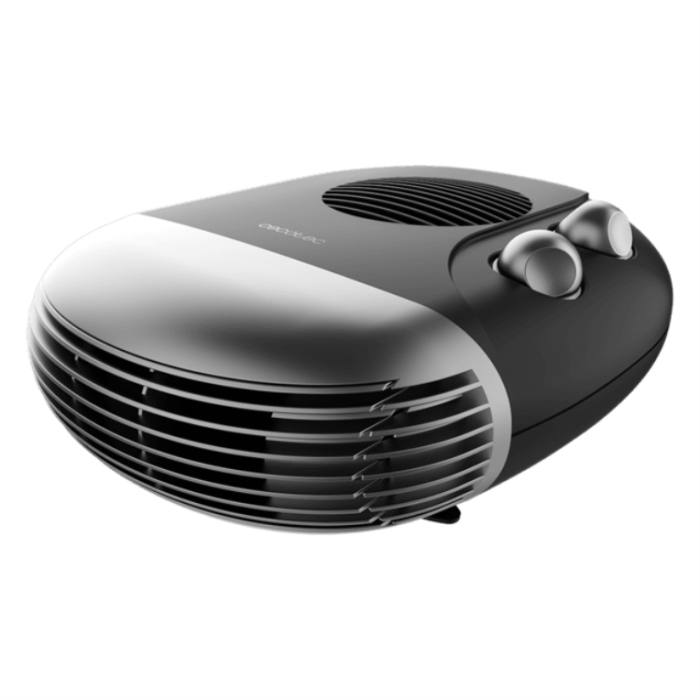 Cecotec 08250 Calefactor Eléctrico Interior Negro/Gris 2000W, Termoventilador sin Aspas con 3 Modos y Termostato Regulable para 20m²
