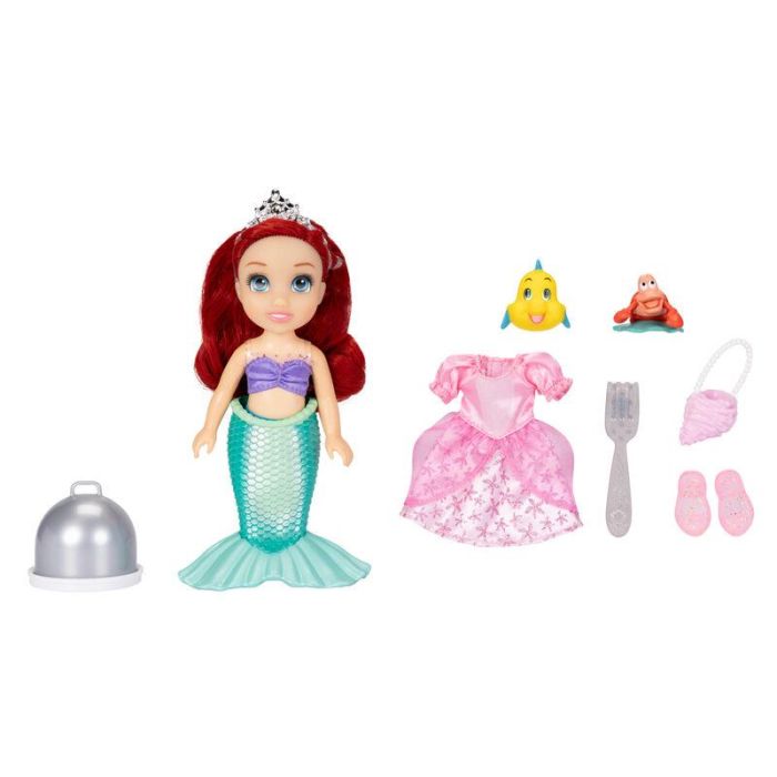 Muñeca Ariel Mar y Tierra La Sirenita Disney 15cm 1