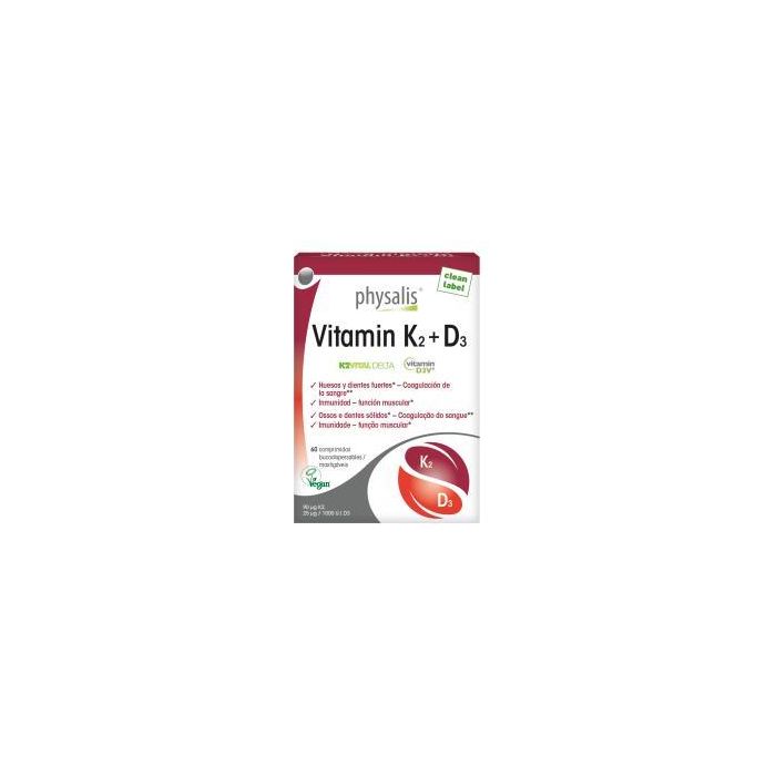 Vitamin K2+D3 60Comp. Vegan Vitamin K2+D3 60Comp. Vegan