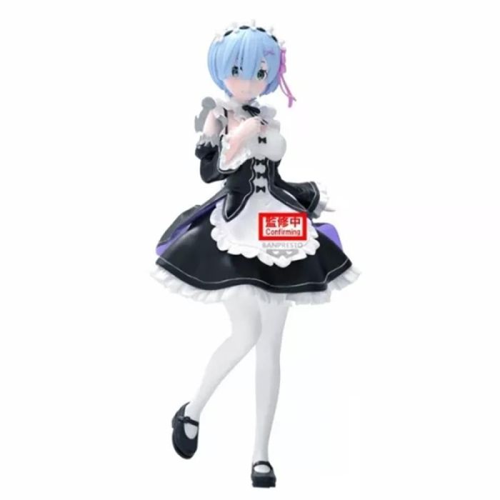 Banpresto Figura Re: Zero Starting Life - Rem Maid, Colección Glitter & Glamours, Inspirada en Re:ZERO -Starting Life in Another World- Banpresto Figura Re: Zero Starting Life - Rem Maid, Colección Glitter & Glamours, Inspirada en Re:ZERO -Starting Life in Another World-