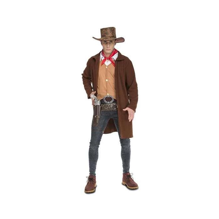 My Other Me Disfraz Cowboy para Adulto Talla M - Set Completo con Sombrero, Pañuelo, Camisa, Chaleco y Abrigo 0 My Other Me Disfraz Cowboy para Adulto Talla M - Set Completo con Sombrero, Pañuelo, Camisa, Chaleco y Abrigo 0