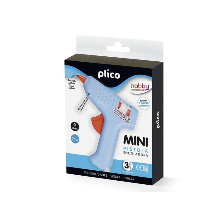 Pistola Termofusible Plico Mini 25 W