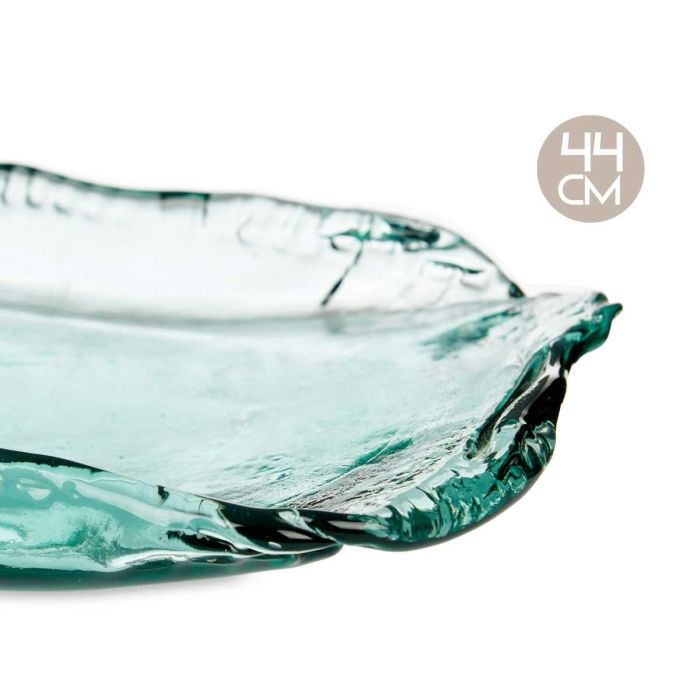Centro de Mesa de Vidrio Mesina 44 cm - Giftdecor, Cristal Reciclado Transparente (2 Unidades) 3