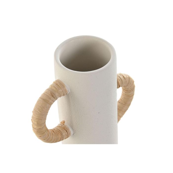 Jarron Scandi DKD Home Decor Blanco Natural 15 x 24 x 15.5 cm 2 Jarron Scandi DKD Home Decor Blanco Natural 15 x 24 x 15.5 cm 2