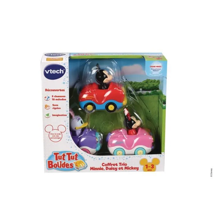 Vtech Trio Box Minnie / Mickey 405075 (Cabri Minnie + Cabrio Daisy + Cabrio Mickey) 1-5 años 1 Vtech Trio Box Minnie / Mickey 405075 (Cabri Minnie + Cabrio Daisy + Cabrio Mickey) 1-5 años 1