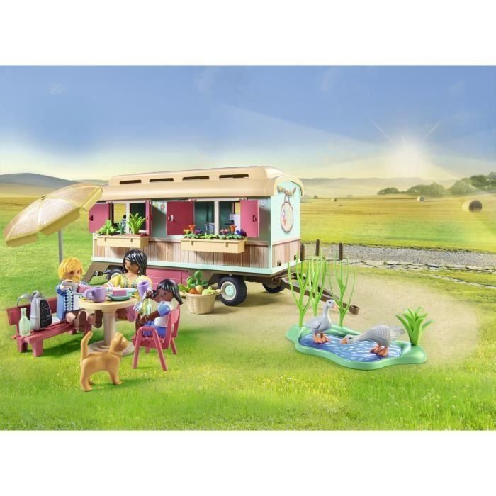 PLAYMOBIL 71441 Caravana cafetería boutique - Campo - A partir de 4 años 2 PLAYMOBIL 71441 Caravana cafetería boutique - Campo - A partir de 4 años 2