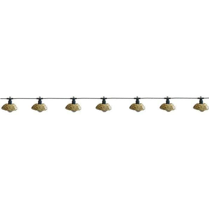 Lumisky LUM3760093548885 - Guirnalda luminosa exterior COTTAGE 5,70 m con 10 globos transparentes LED blanco cálido