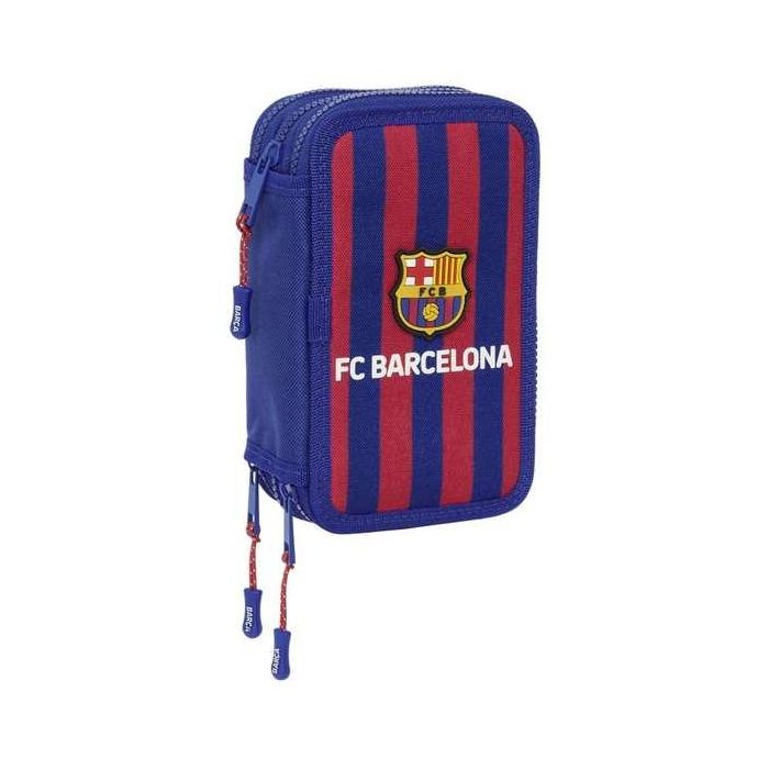 Plumier Escolar Safta Triple 36 Piezas F.C. Barcelona 195x125x55 mm Plumier Escolar Safta Triple 36 Piezas F.C. Barcelona 195x125x55 mm