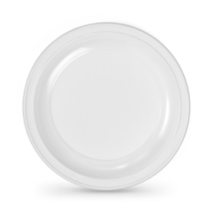 Algon Set-100 Plato Redondo Plástico Ecológico 22 cm (6 Unidades) 2 Algon Set-100 Plato Redondo Plástico Ecológico 22 cm (6 Unidades) 2