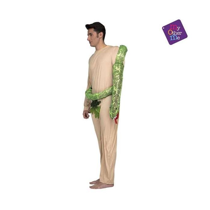 My Other Me Disfraz de Adán con Mono y Serpiente para Hombre Adulto, Talla M-L, 100% Poliéster 1