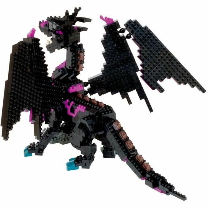 Bandai NAN4972825221648 Nanoblock Figura de Ladrillo Dragon Deluxe 960 Piezas