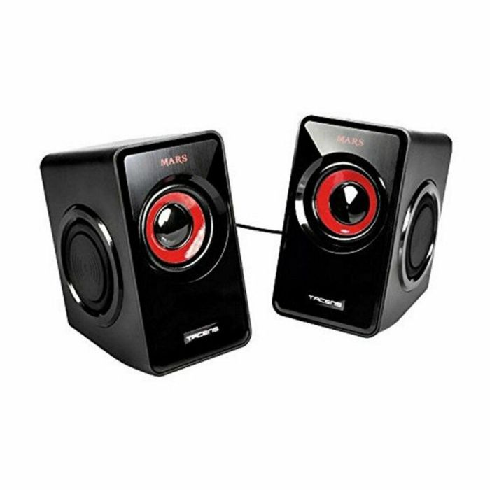 Altavoces Mars Gaming MS1/ 10W/ 2.0/ Rojos