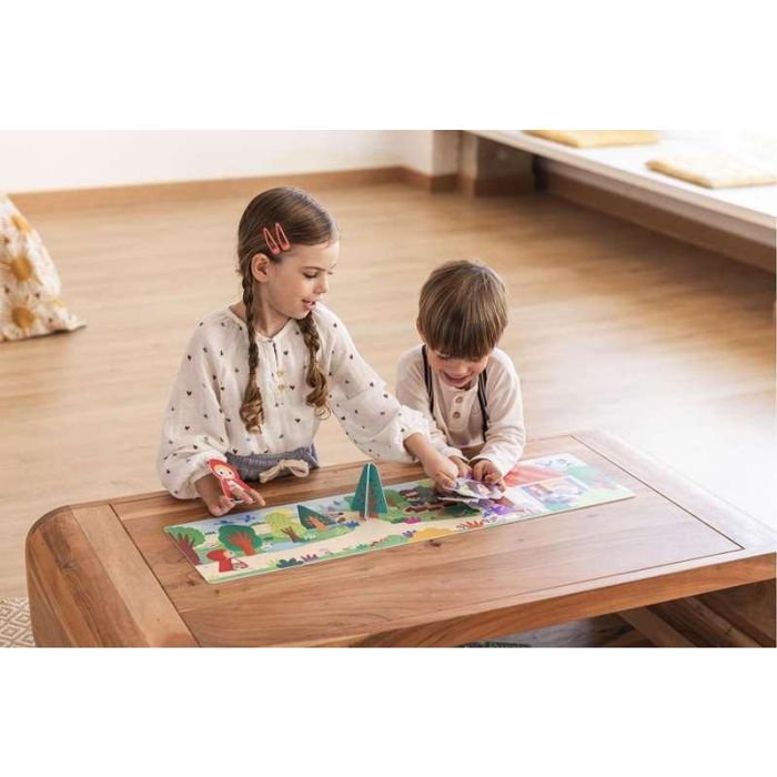 Puzzle XXL caperucita roja. combina dos conceptos en uno, puzzle para construir y cuento para leer. 2 Puzzle XXL caperucita roja. combina dos conceptos en uno, puzzle para construir y cuento para leer. 2