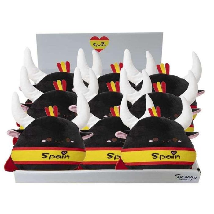 Creaciones Llopis Torito Gordi Spain 16cm. Figura Decorativa de Poliéster. Presentación en Pack de 9 Unidades con Expositor Incluido. Creaciones Llopis Torito Gordi Spain 16cm. Figura Decorativa de Poliéster. Presentación en Pack de 9 Unidades con Expositor Incluido.