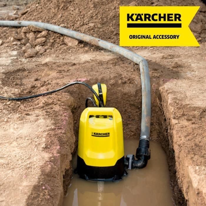 Karcher Kit de manguera plana textil flexible 10 m Ø 1''1/4 (32 mm) para bombas sumergibles con abrazadera acero inoxidable sin herramientas. 3 Karcher Kit de manguera plana textil flexible 10 m Ø 1''1/4 (32 mm) para bombas sumergibles con abrazadera acero inoxidable sin herramientas. 3