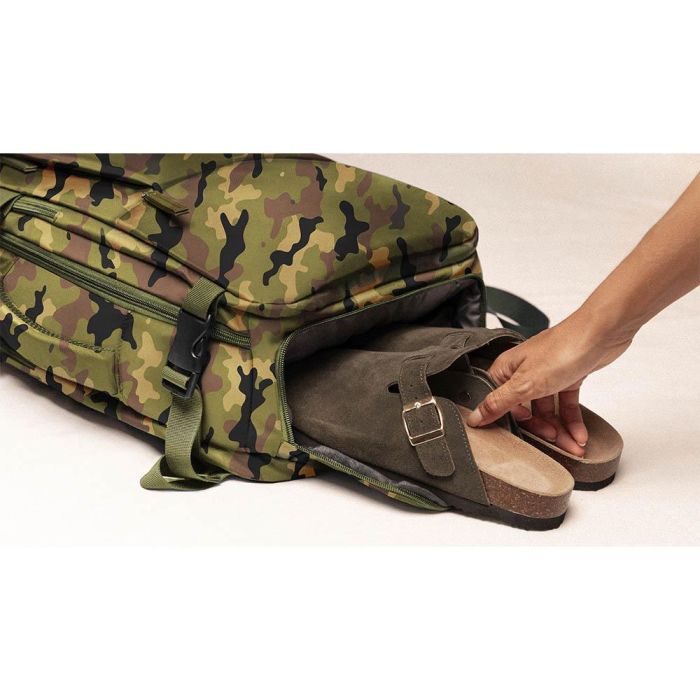 Numada Mochila B40 Explorer Backpack 20L 40x25x20 cm Estampado Camuflaje Carga USB Resistente 5