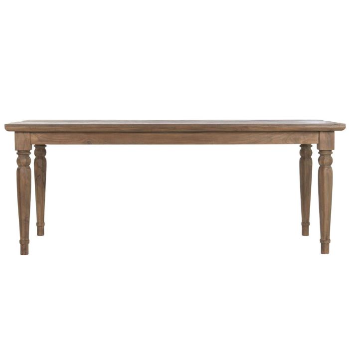 Mesa de Comedor Home ESPRIT madera de teca 200 x 90 x 78 cm 2 Mesa de Comedor Home ESPRIT madera de teca 200 x 90 x 78 cm 2