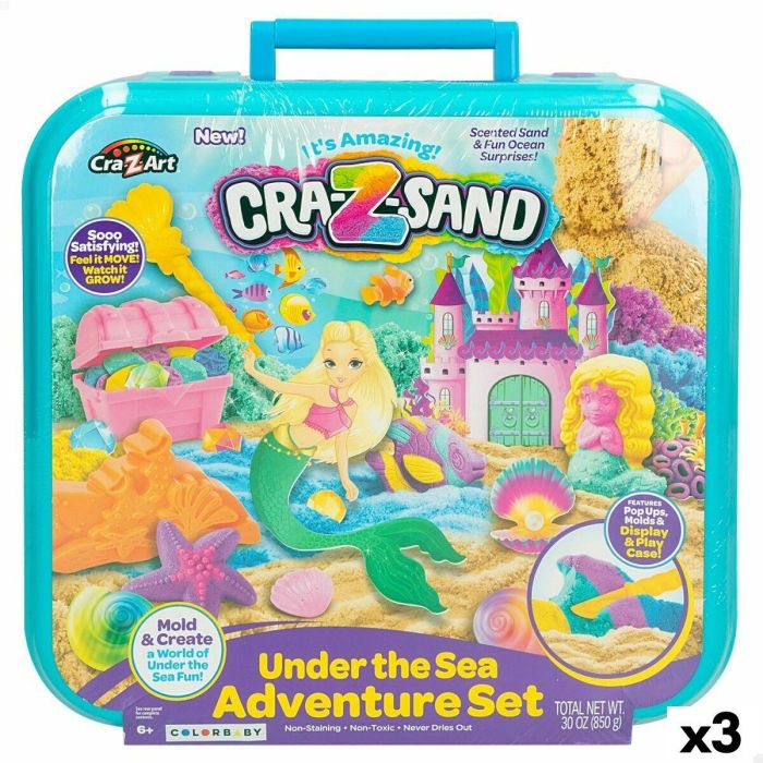 Arena Mágica Cra-Z-Art (3 Unidades) 850 g Arena Mágica Cra-Z-Art (3 Unidades) 850 g