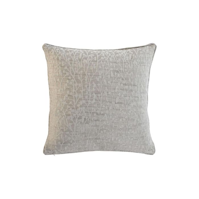 DKD Home Decor Jaquard2 23 Cojín Tradicional de Poliéster Jaquard Beige 45x45x45 cm con Cremallera
