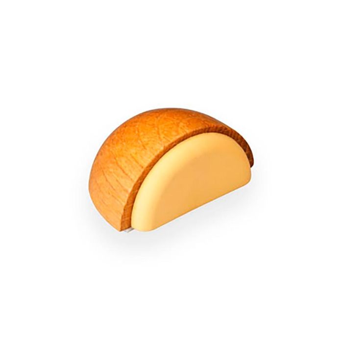 Inofix Tope de puerta adhesivo madera roble caucho 24 x 48 x 35 mm 0 Inofix Tope de puerta adhesivo madera roble caucho 24 x 48 x 35 mm 0