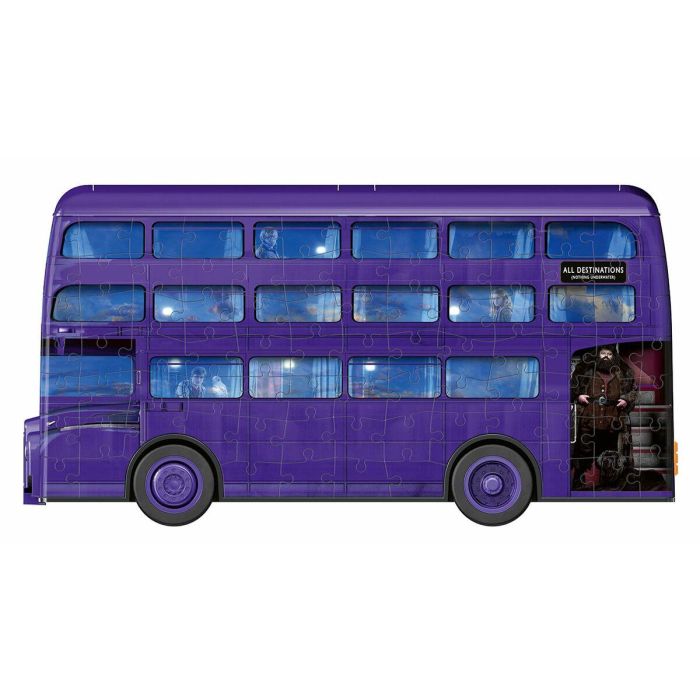 Ravensburger Puzzle 3D Harry Potter Autobús Noctámbulo - 216 Piezas, Modelo Realista, Easyclick 1 Ravensburger Puzzle 3D Harry Potter Autobús Noctámbulo - 216 Piezas, Modelo Realista, Easyclick 1
