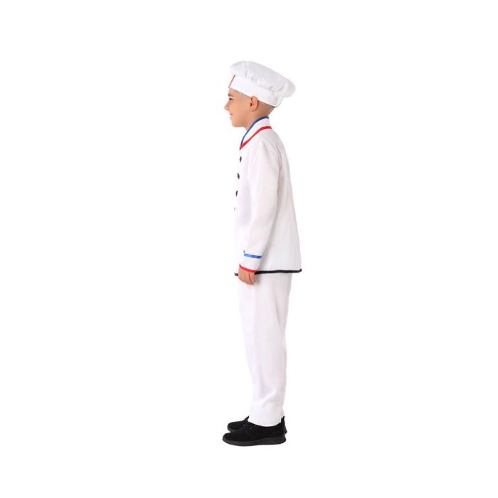Disfraz Cocinero Niño Infantil Blanco 3-4 Años 1 Disfraz Cocinero Niño Infantil Blanco 3-4 Años 1