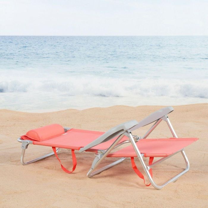 Silla Plegable Aktive 47 x 82 x 49 cm Flamingo (2 Unidades) 4 Silla Plegable Aktive 47 x 82 x 49 cm Flamingo (2 Unidades) 4