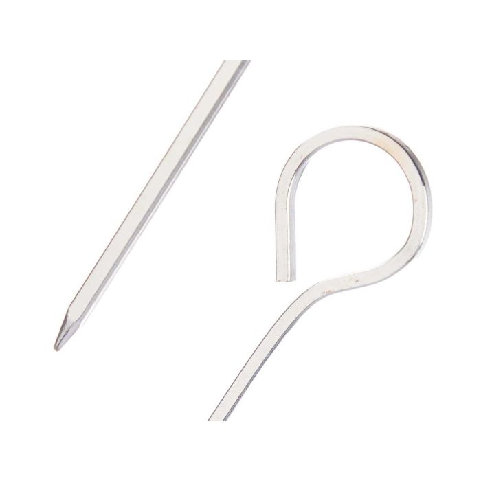 Set 6 Pinchos Brocheta Metal 25Cm Kinvara (36 Unidades) 3 Set 6 Pinchos Brocheta Metal 25Cm Kinvara (36 Unidades) 3
