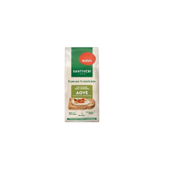 Pan Tostado 100% Integral Aove 200 Gr Pan Tostado 100% Integral Aove 200 Gr