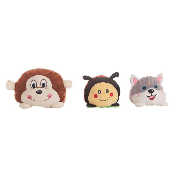 Animales reversibles 6 caritas surtidas 22 cm Animales reversibles 6 caritas surtidas 22 cm