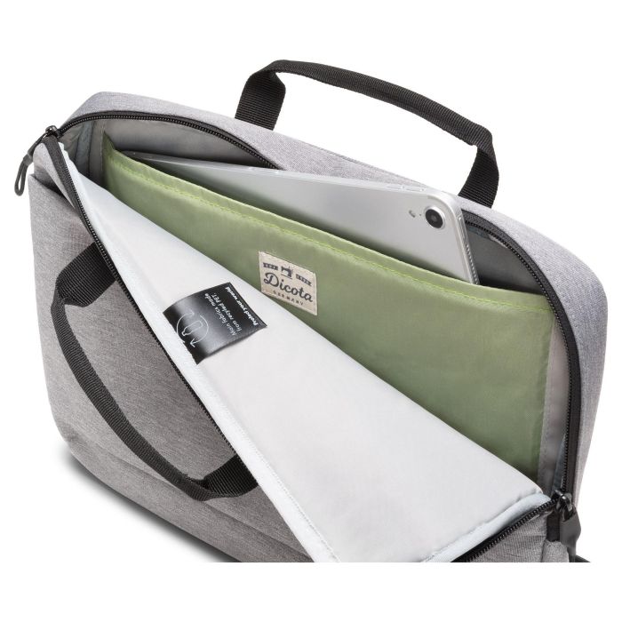 Maletín para Portátil Dicota D31873-RPET Gris 15,6'' 6