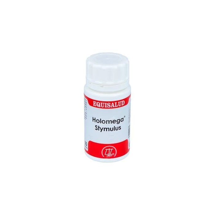 Holomega Stymulus 50 Cápsulas. Complemento para potenciar la función sexual, energía y vitalidad