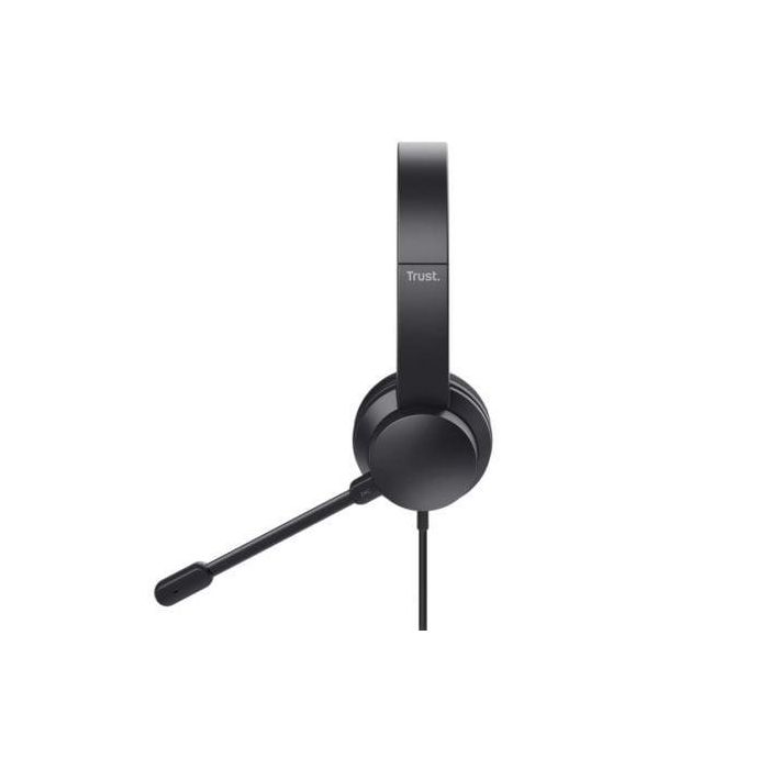 Trust Auriculares Hs-260 Estéreo Cable Usb Con Micrófono Flexible Ajustable Negro 3 Trust Auriculares Hs-260 Estéreo Cable Usb Con Micrófono Flexible Ajustable Negro 3