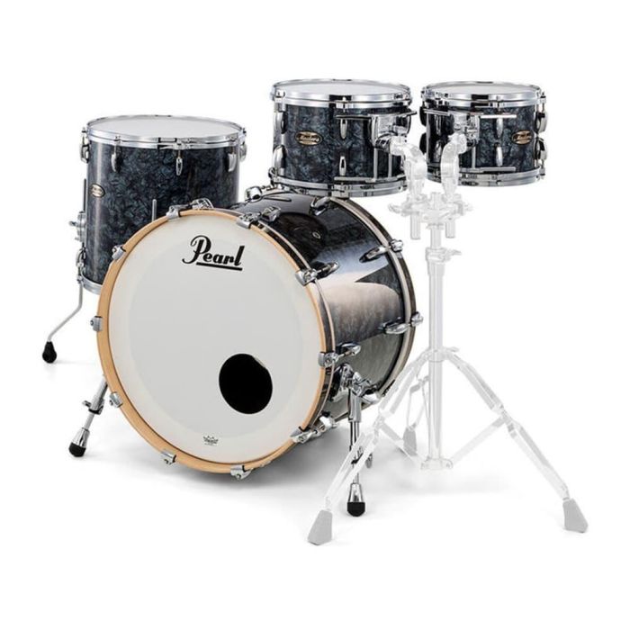Set De Cascos M.Maple Gum 2216Bx/1007T/1208T/1616F - Black Diamon Pearl 3