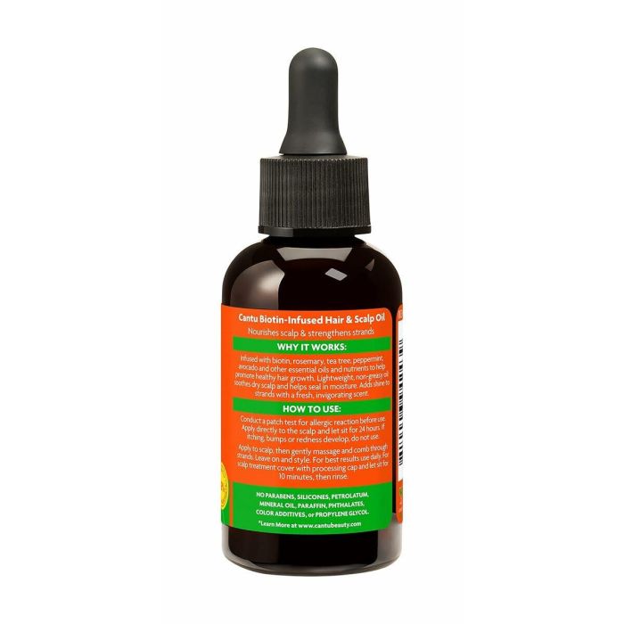 Cantu Biotin-Infused Hair & Scalp Oil 1 Cantu Biotin-Infused Hair & Scalp Oil 1