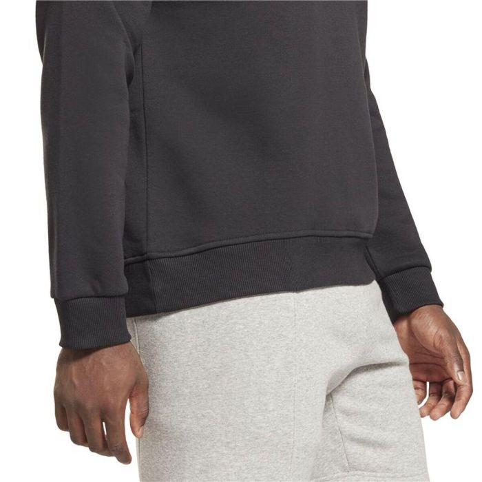 Sudadera sin Capucha Hombre Reebok RI Arch Logo Vector Crew Negro 44,5 1