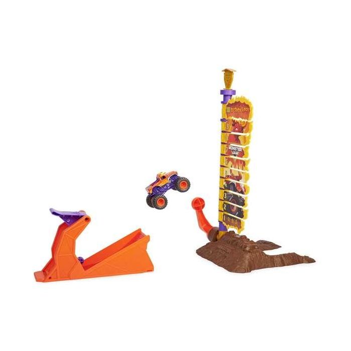 Lanzador pista toro loco big air challenge. con vehiculo incluido escala 1:64. 38,43x8,26x30,48 cm 2 Lanzador pista toro loco big air challenge. con vehiculo incluido escala 1:64. 38,43x8,26x30,48 cm 2